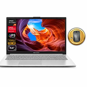 Vivobook Go 15 Ryzen 5 7520u 8gb 1tb Ssd 15.6" Fhd Freedos E1504fa-bq4463 A7 Notebook + Mouse