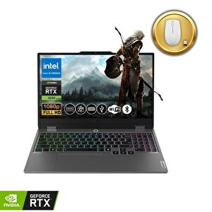 Loq Gaming Notebook I5-12600hx 64gb Ram 1tb Ssd Rtx3050 6gb 15.6" Fhd 144hz Ips Freedos 83gs00p8tr Atl61 +mouse