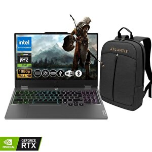 Loq Gaming Notebook I5-12600hx 32gb Ram 512gb Ssd Rtx3050 6gb 15.6" Fhd 144hz Ips Freedos 83gs00p8tr Atl72 +çanta