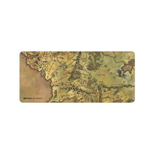 Exvega Lord Of The Rings Middle Earth Map Mousepad Xxl