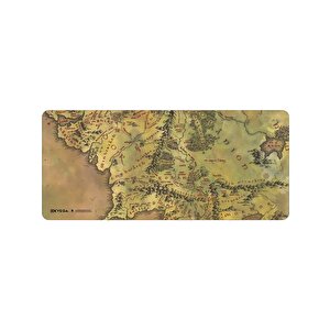 Exvega Lord Of The Rings Middle Earth Map Mousepad Xxl