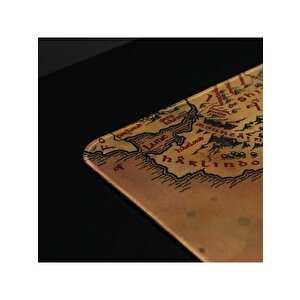 Exvega Lord Of The Rings Middle Earth Map Mousepad Xxl