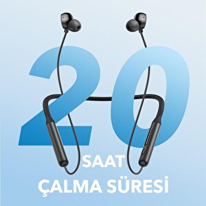 Soundcore Life U2i Bluetooth 5.0 Kablosuz Kulaklık - Ipx5 Suya Dayanıklı Sporcu Kulaklığı - 22 Saate Varan Çalma Süresi - Si