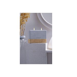 Olailon Harmony Kakao & Vanilya Kokulu Beton Mum | Saksı Tasarım | Dekoratif & Modern Stil