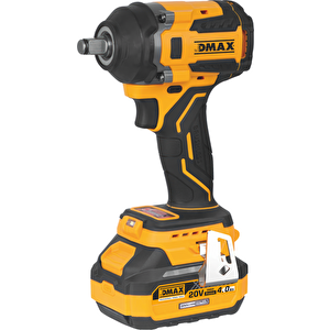 Dmax DMX 3008 20v 4.0 Ahakülü Darbeli̇ Somun Sikma-sökme Bl Mt(