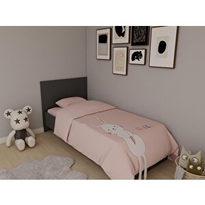 Letto Tek Kişilik Karyola Koyu Gri Renk Koyu Gri