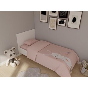Letto Tek Kişilik Karyola Beyaz Renk Beyaz