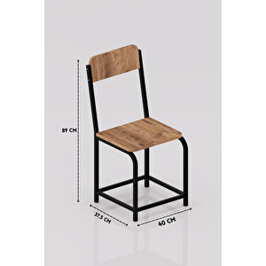 Sandalye Modern Mutfak Yemek Sandalyesi Şık Cafe Balkon Bahçe Tekli Sandalye Minör 9820 Beyaz