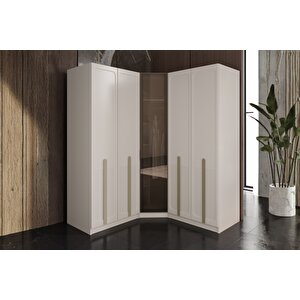 Soul 5 Kapılı Reflekte Camlı Gardırop