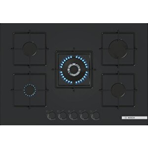 Black Deluxe 3 Lü Ankastre Set 604 ( Hbg7563b1- Pnq7b6p31o - Dwk66pj60t ) - 4d Hot Air - 3d Fry - 75cm Wok Bek