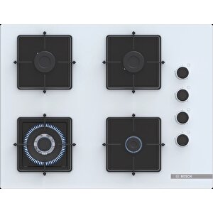 White Deluxe 3 Lü Ankastre Set 620 ( Hbg7341w1 - Poh7c2p31o - Dwk66pj20t ) - 3d Fry - 67cm Wok Bek