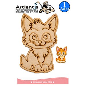 Ahşap Boyama Hayvanlar 1 Adet 10x15 Set1 Hayvan Boyama Figürü Etkinlik Çocuk Gelişim Motor Beceri Anasınıfı Kreş
