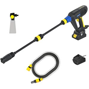 Mpx250eds 18v Şarjlı Basınçlı Yıkama Makinesi 24 Bar 175 L/h Akülü Oto Yıkama Tabancası