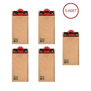 1/3 A4 Ahşap Sekreterlik Otomatik Mekanizmalı Kalem Tutma Aparatlı 5li Set