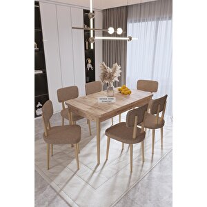 Sunlike Yemek Odası Takımı,yemek Masası,mutfak Masası,masa Sandalye Takımı Kahveregi