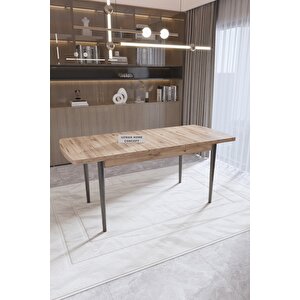 Tokyo Mutfak Masası Yemek Masası 80 X 130 Açılabilir Masa Çam
