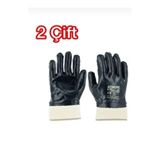 E-370 Nitril Petrolcü Tip İş Eldiveni (2 Çift)
