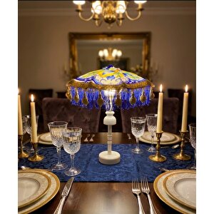 Majolica Ledli Dekoratif Bali Şemsiyesi