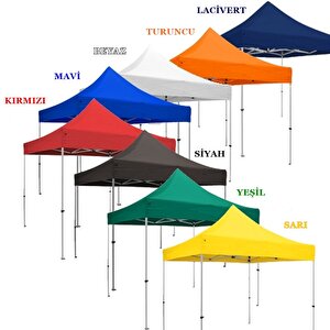 3×3 Premium Makaslı Katlanır Çardak Yeşil