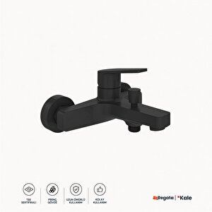 Sempre Plus Mat Siyah Banyo Bataryası