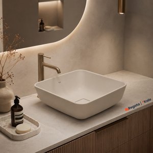 Zero 2.0 40x40 Cm Mat Vizon Kare Çanak Lavabo