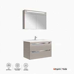 Casilla 100 Cm Vizon Banyo Dolabı Takımı