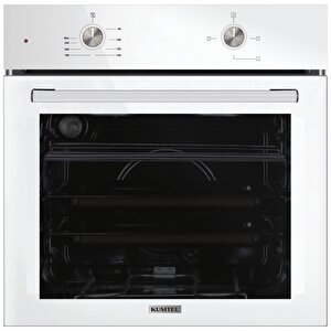 Beyaz Cam Ankastre Fırın B66-s2 Mt