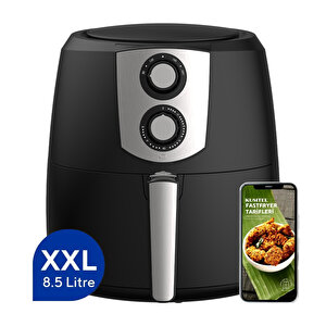 Xxl 8.5 Litre Airfryer & Fastfryer (sıcak Hava Fritözü) 1800w Af-03 – Siyah