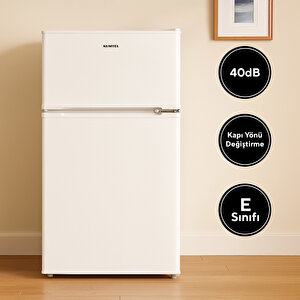 87l Mi̇ni̇ Buzdolabi Beyaz Htmf-90ew