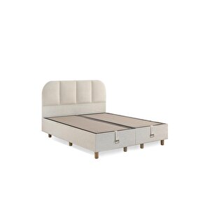 Bohem Pocket Klapa 150x200 Cm Çift Kişilik Yatak Baza Başlık Seti - Pocket Orta Sert 150x200 cm