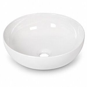 Dura Vero Çanak Lavabo 38 Cm. Tezgah Üstü Batarya Deliksiz | 5940