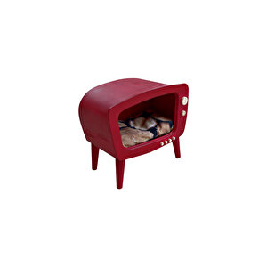 El Yapımı Vintage Ahşap Kedi Evi – Purple Red Tv Tasarımı