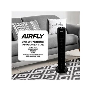 Airfly 74 Cm Kule Tipi Kumandalı Vantilatör