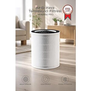 Akıllı Hava Temizleyici Filtresi Torima Tap-500 Pro Gri Filtre
