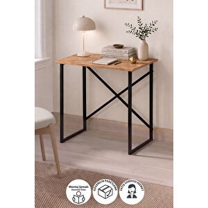 75x52 Cm Çalışma Masası Bilgisayar Masası Çocuk Çalışma Masası Ders Masası Nazım Çam