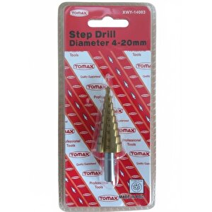 Tomax Kademelı Matkap Ucu 4 - 20 Mm