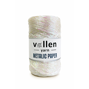 Premium Metalik Kagıt Ip,parlak Çanta Ipi,250 Gr- 320 M , Simli Metalik Ip,metalik Abiye Ip Şeffaf