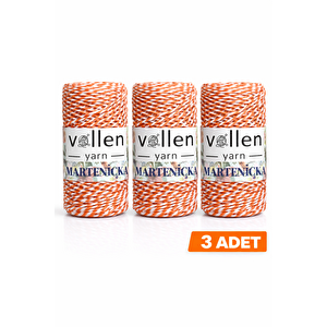 3 Adet,premium 150 Metre 200 G Marteniçka İpi,hediye Paketleme Süs İpi 64081