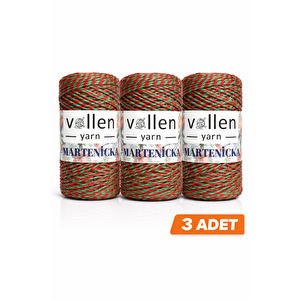 3 Adet,premium 150 Metre 200 G Marteniçka İpi,hediye Paketleme Süs İpi 64081