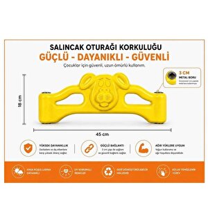 Salıncak Oturağı Korkuluğu - Metal Yüzüklü  | Çocuk Oyun Parkı Yedek Parçası
