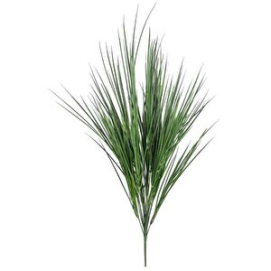 Yapay Çiçek Yeşil Grass Saz 80cm Bitki Yapay Çiçek Dekor Çiçeği Uzun Ot