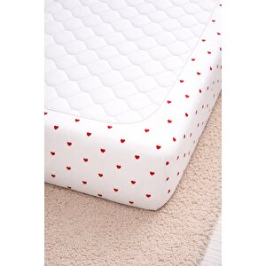 %100 Pamuk Lastikli Bebek Çarşafı + Yastık Kılıfı | Park Yatak 60x120 70x110 70x120 Uyumlu
