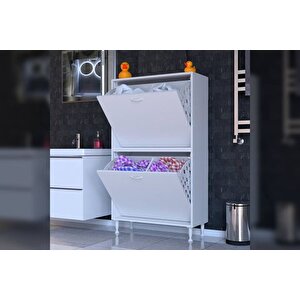 İlki̇m Alt Ve Üst Modül Sepetli̇ Banyo Dolabi, 80 Cm