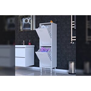 İlki̇m Alt Ve Üst Modül Sepetli̇ Banyo Dolabi, 35 Cm