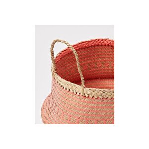 Pinky Katlanabi̇li̇r Hasir Sepet, Large
