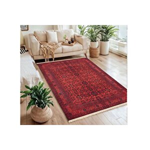Afgan Buhara Klasi̇k Dokuma Taban Hali, 310 Yng, 80x200 Cm