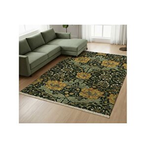 Si̇metri̇ Çi̇çek Dokuma Taban Hali, 527 Yng, 80x150 Cm