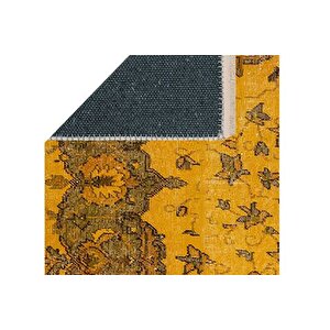 Anti̇k Amber Vi̇ntage Dokuma Taban Hali, 363 Yng, 100x150 Cm