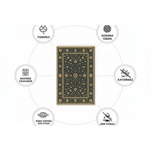 Antrasi̇t Garden Dokuma Taban Hali, 541 Yng, 80x200 Cm