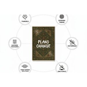 Plans Change Vi̇ntage Dokuma Taban Hali, 406 Yng, 150x230 Cm